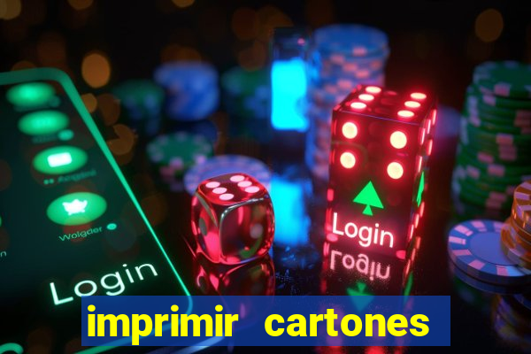 imprimir cartones de bingo